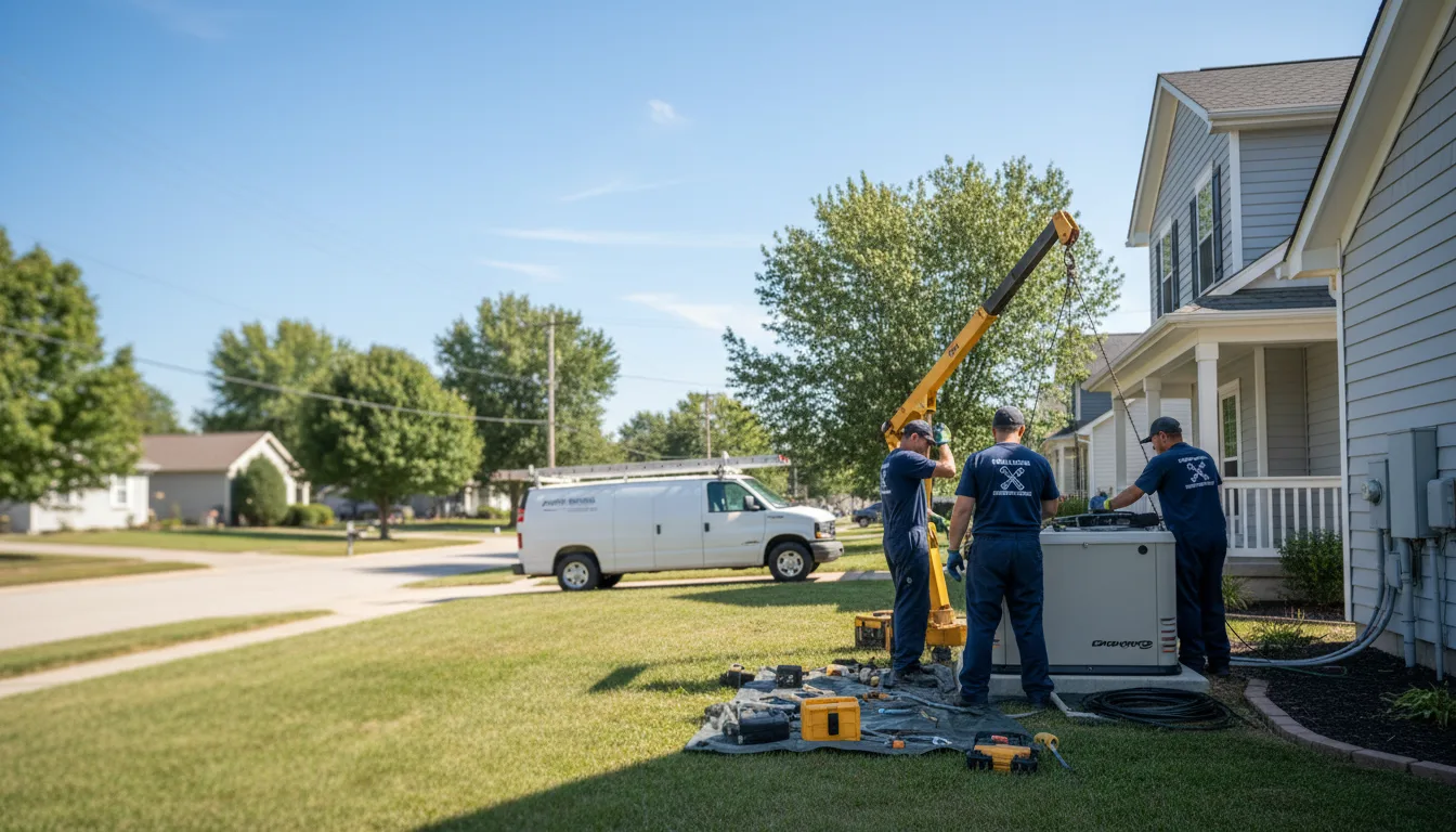 Generator Installation in Lecompte, LA near me